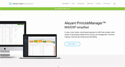 Desktop Screenshot of printjobmanager.com